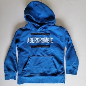 🖤2/$35🖤Abercrombie Boys Blue Hooded Sweatshirt Size 5/6